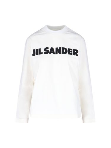 Jil Sander Logo Sweater - Jil Sander - Modalova