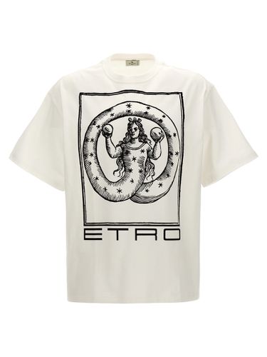 Etro Logo Print T-shirt - Etro - Modalova