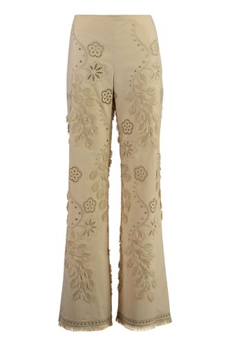 Alberta Ferretti Cotton Trousers - Alberta Ferretti - Modalova