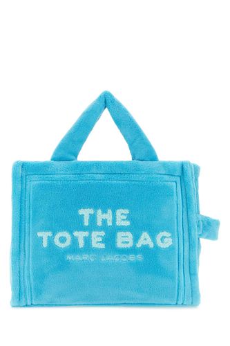 Light-blue Terry Fabric Medium The Tote Bag Handbag - Marc Jacobs - Modalova