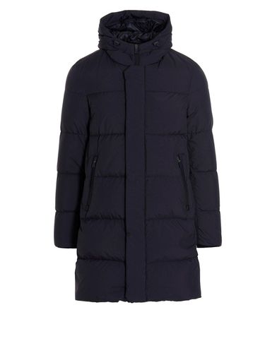 Herno Drawstring Hooded Parka Coat - Herno - Modalova