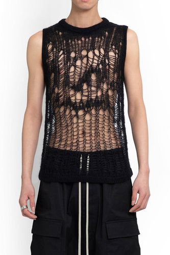 Open-knitted Sleeveless Tank Top - Rick Owens - Modalova