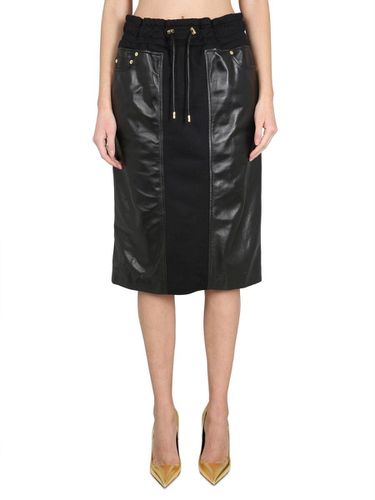 Drawstring Leather Midi Skirt - Tom Ford - Modalova