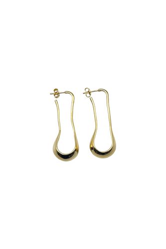 Lemaire Gold Short Drop Earrings - Lemaire - Modalova