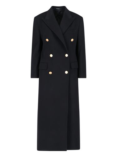 Caitlyn Double-breasted Maxi Coat - Tagliatore - Modalova