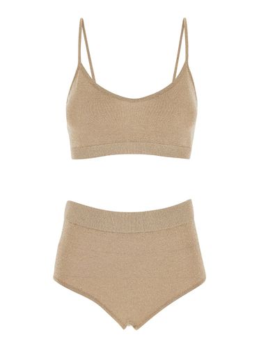 Lurex Set Bra + Botton - Federica Tosi - Modalova