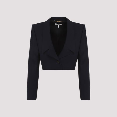 Chloé Virgin Wool Cropped Jacket - Chloé - Modalova