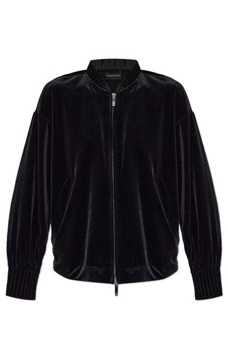 Emporio Armani Velvet Sweatshirt - Emporio Armani - Modalova