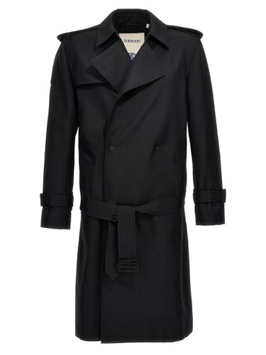 Double-breasted Maxi Trench Coat - Burberry - Modalova