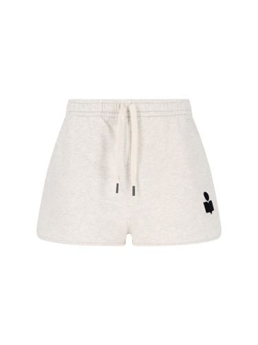 Marant Étoile Logo Jogger Shorts - Marant Étoile - Modalova