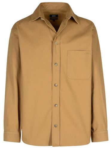 A. P.C. emilien Beige Cotton Shirt - A.P.C. - Modalova