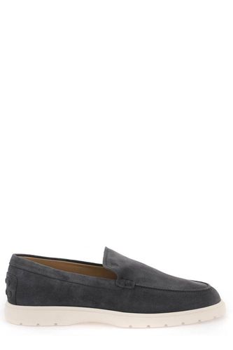 Tod's Logo Embossed Slip-on Loafers - Tod's - Modalova