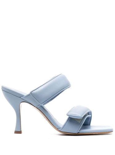 Light-blue Perni X Pernille Sandals In Leather Woman - GIA BORGHINI - Modalova