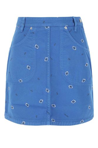 Kenzo Printed Denim Mini Skirt - Kenzo - Modalova