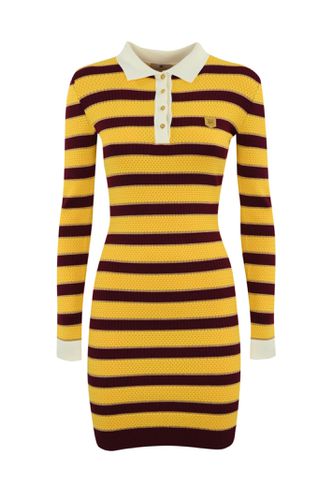 Viscose And Lurex Knit Dress - Elisabetta Franchi - Modalova