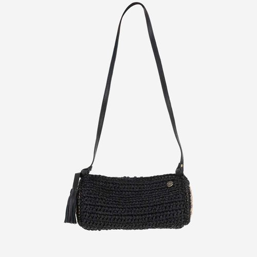 Viscose And Straw Blend Bag - Filippo Catarzi - Modalova