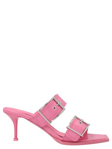 Pink Punk Sandal With Double Buckle - Alexander McQueen - Modalova