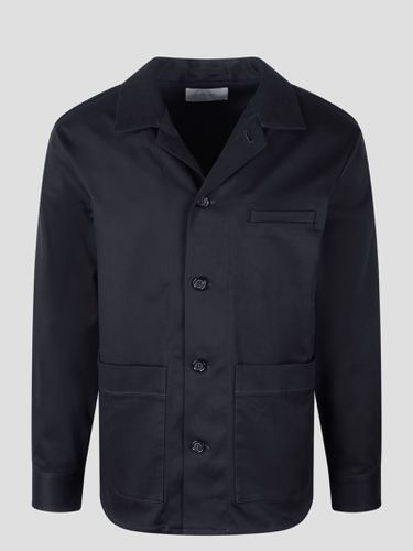 Single-breasted Shirt Jacket - Paolo Pecora - Modalova