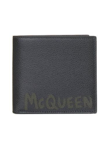Alexander McQueen Calfskin Wallet - Alexander McQueen - Modalova