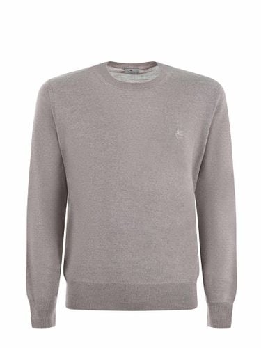 Pegaso Embroidered Crewneck Jumper - Etro - Modalova