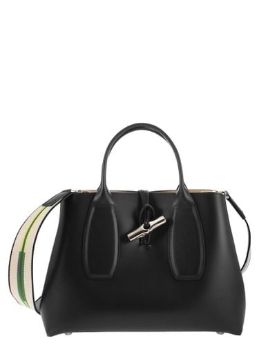 Roseau - Bag With Fabric Handle And Shoulder Strap - Longchamp - Modalova
