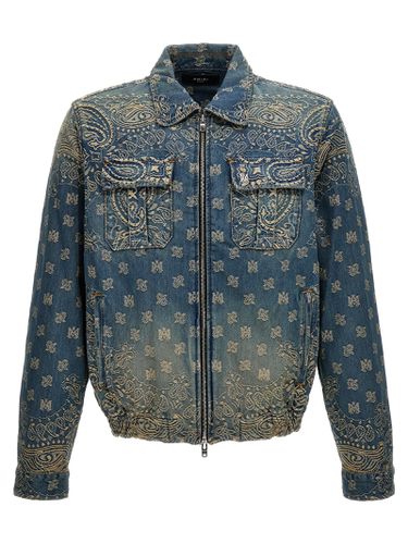 AMIRI bandana Denim Blouson - AMIRI - Modalova