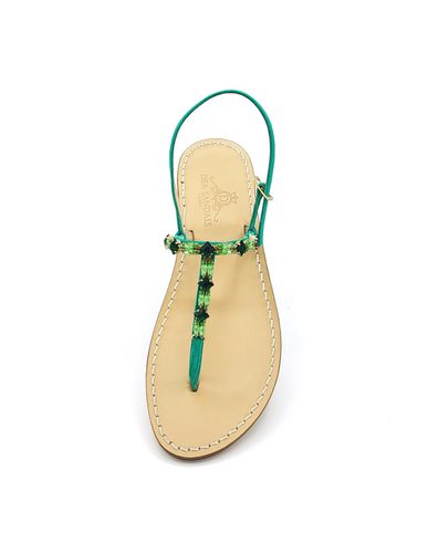 Marechiaro Green Jewel Sandals - Dea Sandals - Modalova