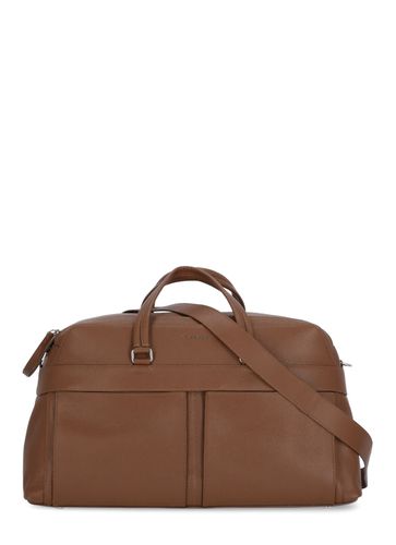 Micron Pebbled Leather Travel Bag - Orciani - Modalova