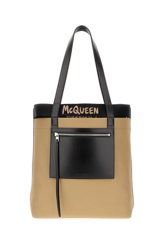 Logo Embroidered Shopper Bag - Alexander McQueen - Modalova