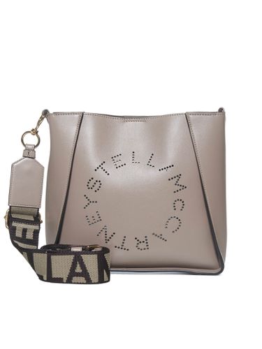 Crossbody Bag With Perforated Stella Logo - Stella McCartney - Modalova