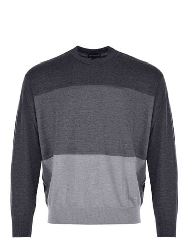 Sweater In Virgin Wool - Emporio Armani - Modalova