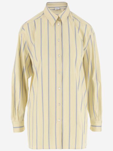 Cotton Shirt With Striped Pattern - Aspesi - Modalova