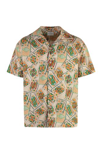 Jeu De Cartes Short Sleeve Cotton Blend Shirt - Drôle de Monsieur - Modalova