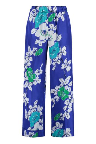 Parosh Silk Floral Printed Flowers - Parosh - Modalova