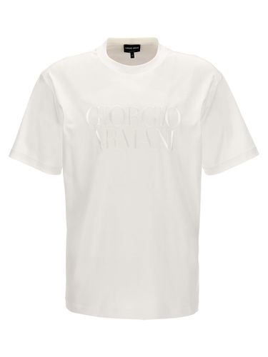 Giorgio Armani Logo T-shirt - Giorgio Armani - Modalova