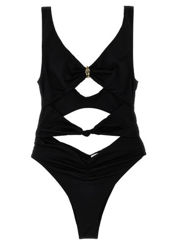 Knot One-piece Swimsuit - Elisabetta Franchi - Modalova