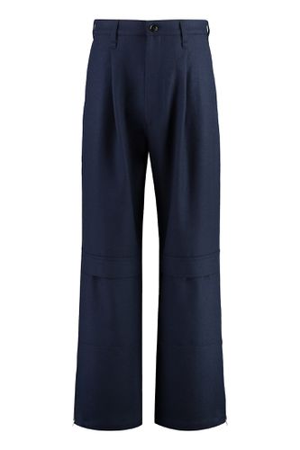 Wool Trousers - Ami Alexandre Mattiussi - Modalova