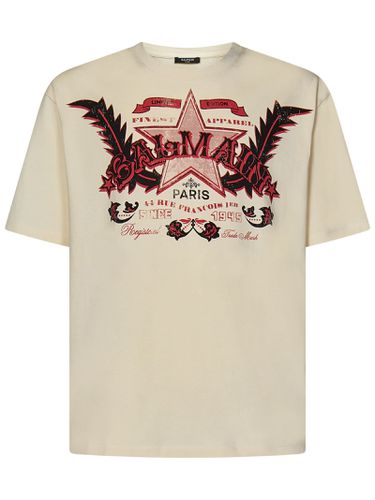 Balmain Paris Western T-shirt - Balmain - Modalova