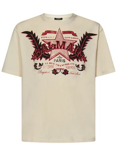 Balmain Western T-shirt - Balmain - Modalova