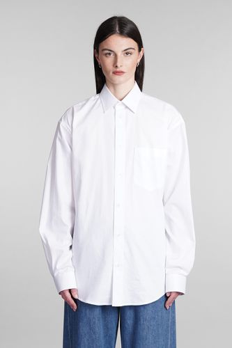 DARKPARK Anne Shirt In White Cotton - DARKPARK - Modalova