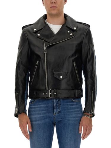 Combo Biker Jacket - Alexander McQueen - Modalova