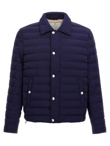 Shirt Down Jacket - Brunello Cucinelli - Modalova