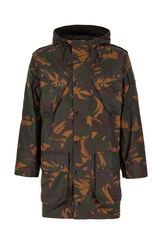 Printed Brown Cotton Jacket - Barbour - Modalova