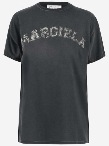 Cotton T-shirt With Logo - Maison Margiela - Modalova