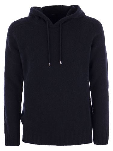 Tagliatore Wool Pullover With Hood - Tagliatore - Modalova