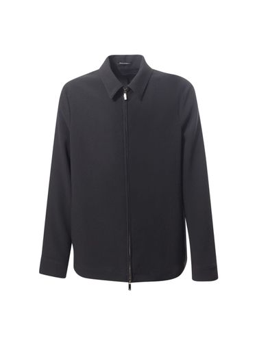Classic Collar Jacket - Emporio Armani - Modalova