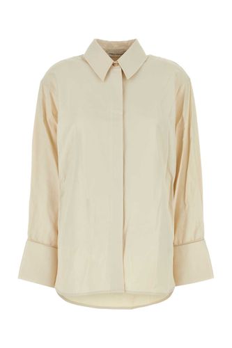 Sand Cotton And Polyester Cipher Oversize Shirt - Camilla and Marc - Modalova