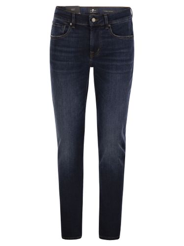 Slimmy Tapered Alto - Mid-rise Skinny Jeans - 7 For All Mankind - Modalova