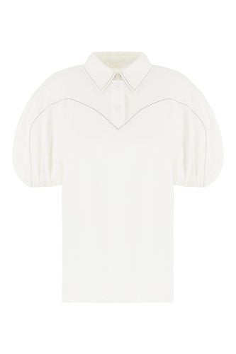 Chloé White Cotton Blouse - Chloé - Modalova