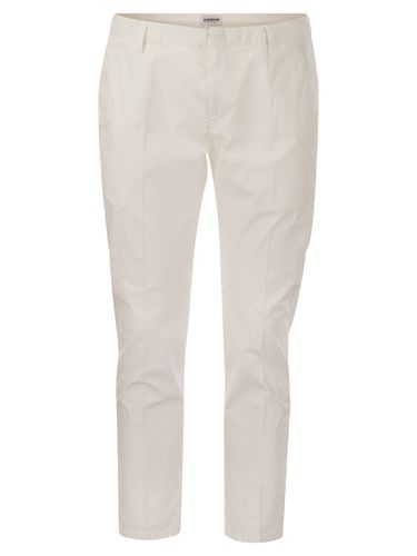 Alfredo - Slim-fit Cotton Trousers - Dondup - Modalova